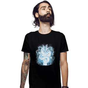 Shirts Fitted Shirts, Mens / Small / Black The Legend Of Dragon