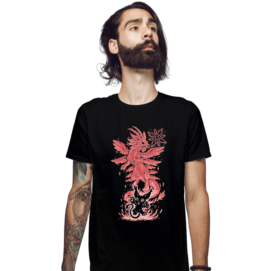 Shirts Fitted Shirts, Mens / Small / Black Digital Light Within