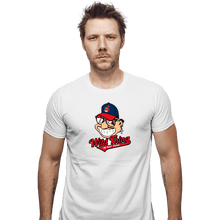 Load image into Gallery viewer, Shirts Fitted Shirts, Mens / Small / White Wild Thing
