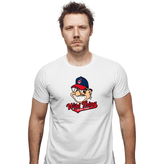 Shirts Fitted Shirts, Mens / Small / White Wild Thing
