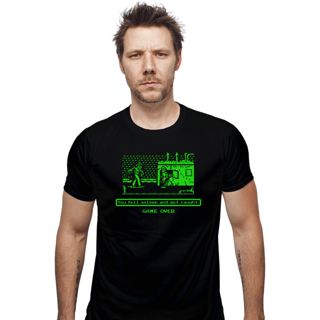 Secret_Shirts Fitted Shirts, Mens / Small / Black Nightmare Trail