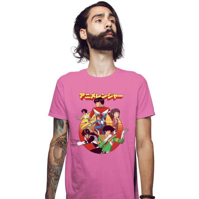 Secret_Shirts Fitted Shirts, Mens / Small / Azalea Anime Rangers