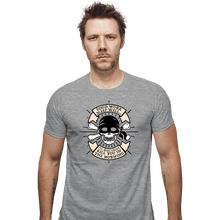 Load image into Gallery viewer, Daily_Deal_Shirts Fitted Shirts, Mens / Small / Sports Grey Dread Motivation
