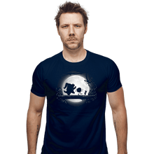 Load image into Gallery viewer, Shirts Fitted Shirts, Mens / Small / Navy Hakuna Matata, Inc
