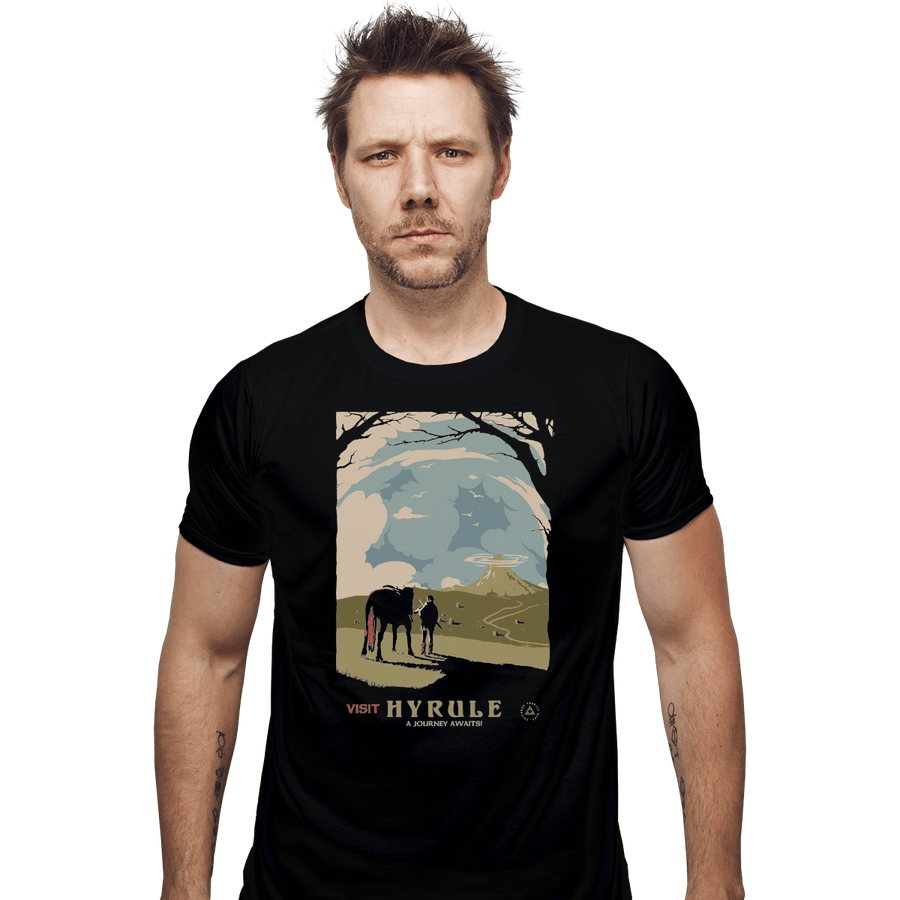 Shirts Fitted Shirts, Mens / Small / Black Epona Visit Hyrule