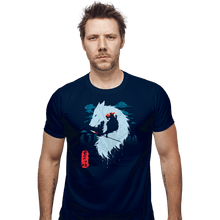 Load image into Gallery viewer, Secret_Shirts Fitted Shirts, Mens / Small / Navy Hime
