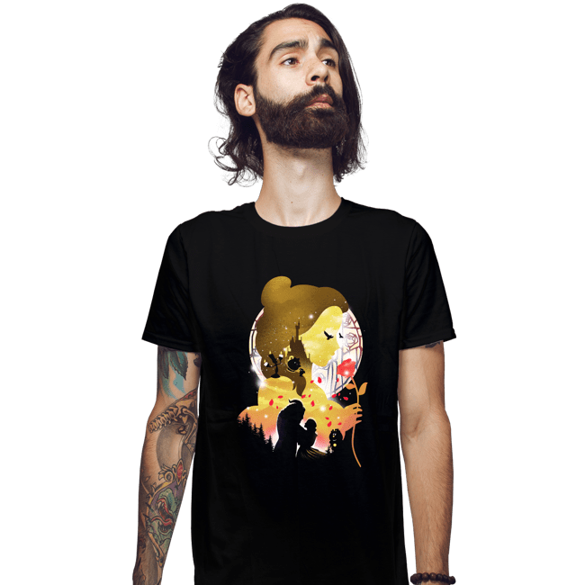 Daily_Deal_Shirts Fitted Shirts, Mens / Small / Black Belle Shadow