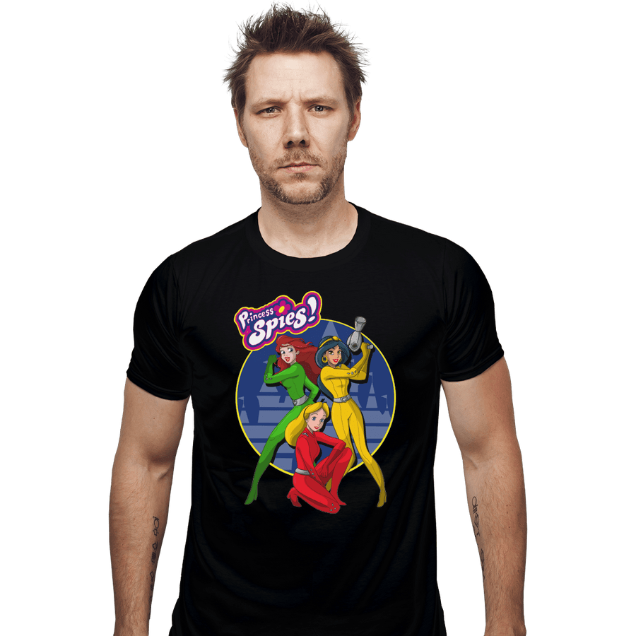 Shirts Fitted Shirts, Mens / Small / Black Princess Spies!
