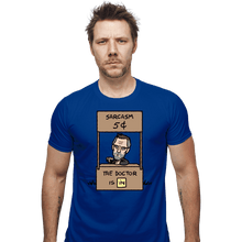 Load image into Gallery viewer, Secret_Shirts Fitted Shirts, Mens / Small / Royal Blue Sarcasm Stand
