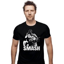Load image into Gallery viewer, Secret_Shirts Fitted Shirts, Mens / Small / Black SMASH!
