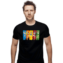 Load image into Gallery viewer, Daily_Deal_Shirts Fitted Shirts, Mens / Small / Black The Sailor Scouts
