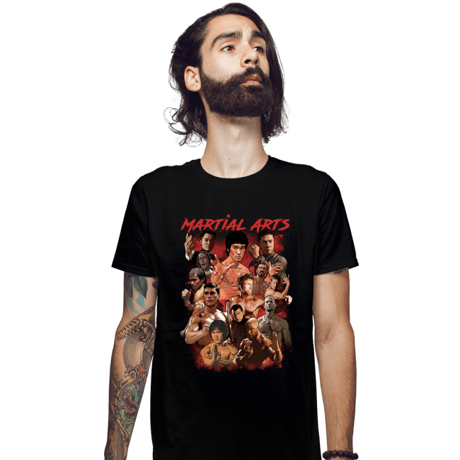 Secret_Shirts Fitted Shirts, Mens / Small / Black Martial Arts