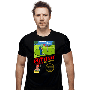 Shirts Fitted Shirts, Mens / Small / Black Lee Carvallo's Putting Challenge