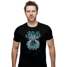 Load image into Gallery viewer, Shirts Fitted Shirts, Mens / Small / Black The Forest Spirit
