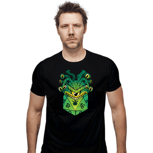 Secret_Shirts Fitted Shirts, Mens / Small / Black Monster Dice
