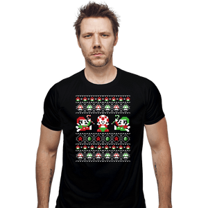 Shirts Fitted Shirts, Mens / Small / Black Christmas Bros