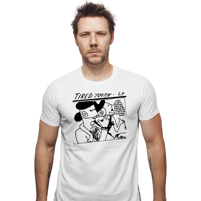 Shirts Fitted Shirts, Mens / Small / White Tired Youth