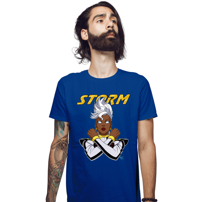 Daily_Deal_Shirts Fitted Shirts, Mens / Small / Royal Blue Storm 97