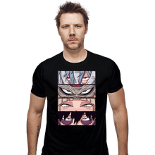 Load image into Gallery viewer, Daily_Deal_Shirts Fitted Shirts, Mens / Small / Black MHA Villains Eyes
