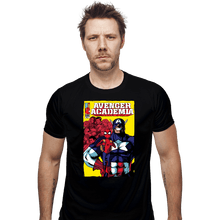 Load image into Gallery viewer, Secret_Shirts Fitted Shirts, Mens / Small / Black My Avenger Academia
