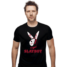 Load image into Gallery viewer, Secret_Shirts Fitted Shirts, Mens / Small / Black Slay Boy
