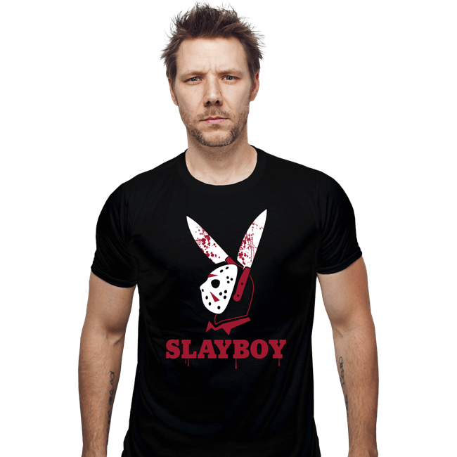 Secret_Shirts Fitted Shirts, Mens / Small / Black Slay Boy