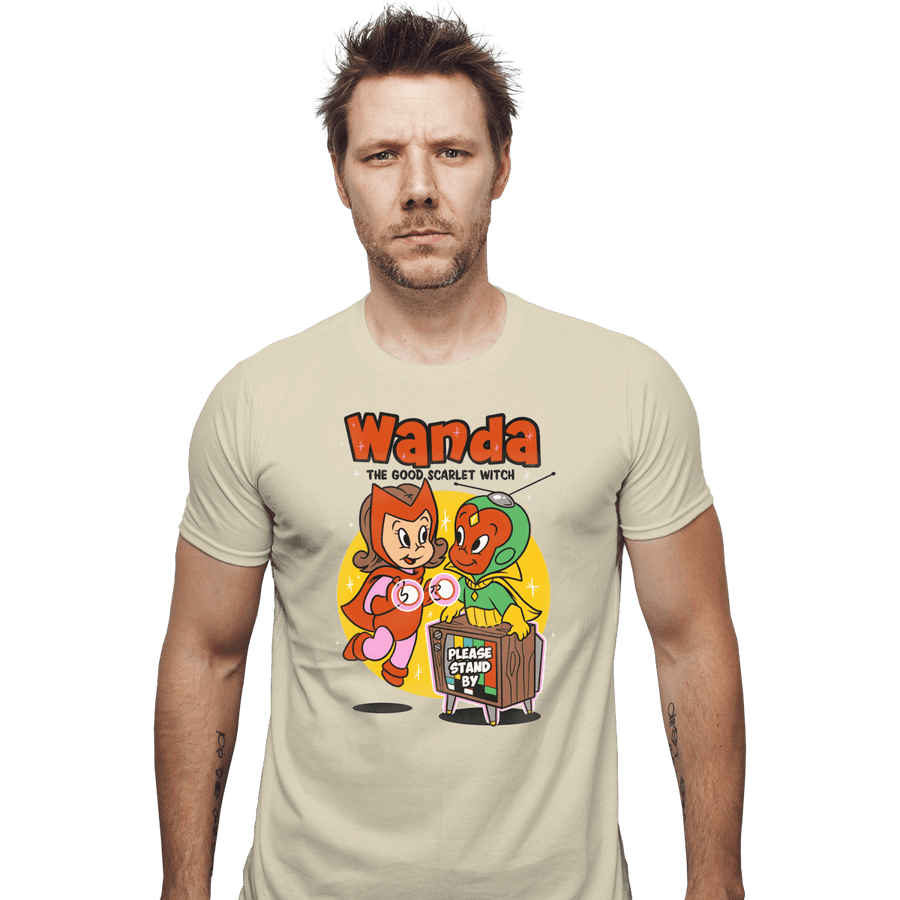 Shirts Fitted Shirts, Mens / Small / Sand The Good Scarlet Witch