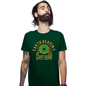 Shirts Fitted Shirts, Mens / Small / Irish Green Earth Bending