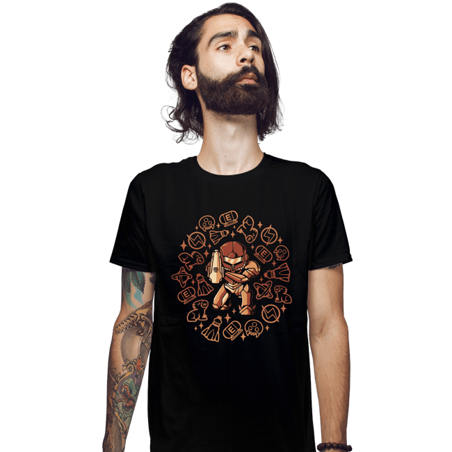 Secret_Shirts Fitted Shirts, Mens / Small / Black Hunter Girl