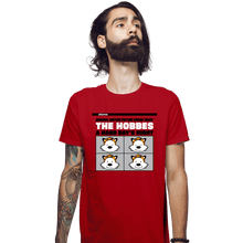 Load image into Gallery viewer, Daily_Deal_Shirts Fitted Shirts, Mens / Small / Red The Hobbes Album

