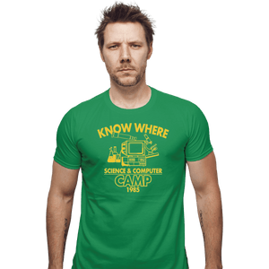 Shirts Fitted Shirts, Mens / Small / Irish Green Know Where Camp