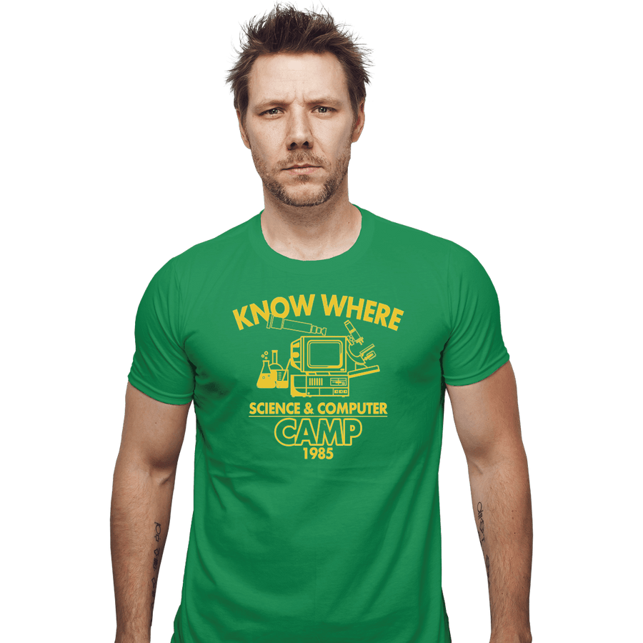 Shirts Fitted Shirts, Mens / Small / Irish Green Know Where Camp