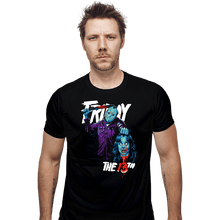 Load image into Gallery viewer, Secret_Shirts Fitted Shirts, Mens / Small / Black Jason 13TH NES
