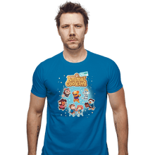 Load image into Gallery viewer, Secret_Shirts Fitted Shirts, Mens / Small / Sapphire Animal Crossing Cooking
