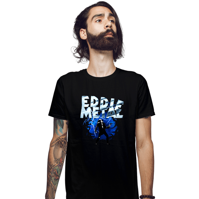 Shirts Fitted Shirts, Mens / Small / Black Eddie Metal