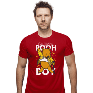 Shirts Fitted Shirts, Mens / Small / Red I'm Just A Pooh Boy