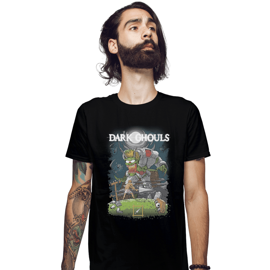 Shirts Fitted Shirts, Mens / Small / Black Dark Ghouls