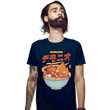 Load image into Gallery viewer, Secret_Shirts Fitted Shirts, Mens / Small / Navy The Fire Demon Ramen

