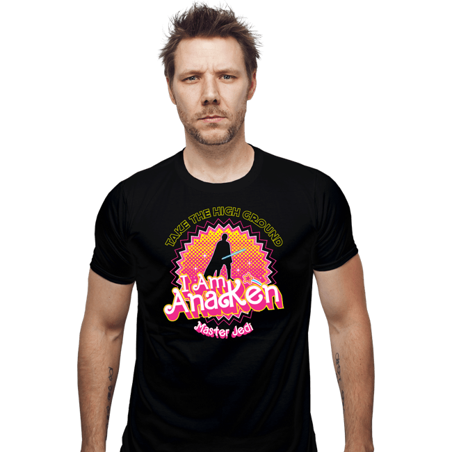 Daily_Deal_Shirts Fitted Shirts, Mens / Small / Black I Am Anaken