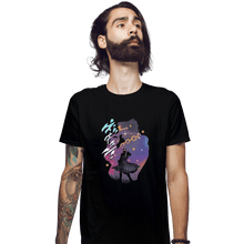 Load image into Gallery viewer, Shirts Fitted Shirts, Mens / Small / Black Jotaro The Star
