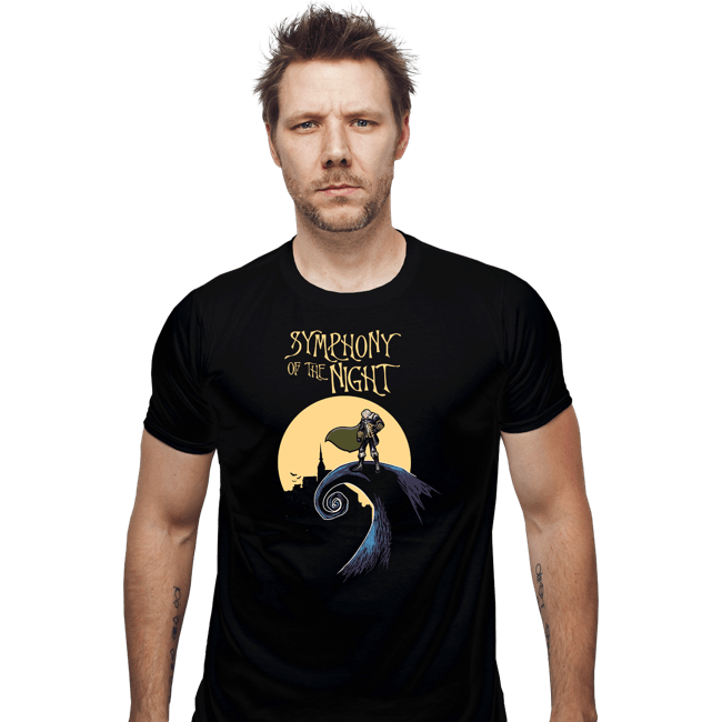 Daily_Deal_Shirts Fitted Shirts, Mens / Small / Black Symphony Of The Night