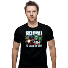Load image into Gallery viewer, Secret_Shirts Fitted Shirts, Mens / Small / Black The Captain Machine
