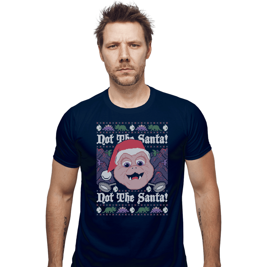 Shirts Fitted Shirts, Mens / Small / Navy Not The Santa!
