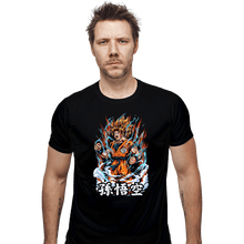 Load image into Gallery viewer, Daily_Deal_Shirts Fitted Shirts, Mens / Small / Black Rage Goku

