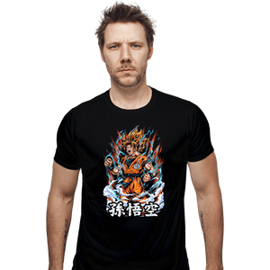 Daily_Deal_Shirts Fitted Shirts, Mens / Small / Black Rage Goku