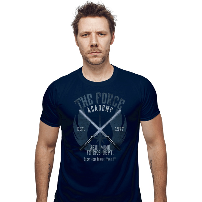Daily_Deal_Shirts Fitted Shirts, Mens / Small / Navy The Force Academy