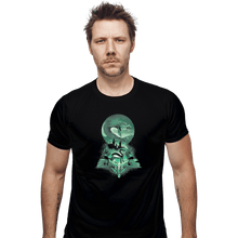 Load image into Gallery viewer, Shirts Fitted Shirts, Mens / Small / Black House Of Slytherin
