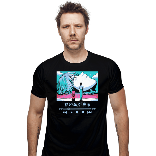 Daily_Deal_Shirts Fitted Shirts, Mens / Small / Black Never Alone