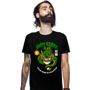 Secret_Shirts Fitted Shirts, Mens / Small / Black Shen Ramen