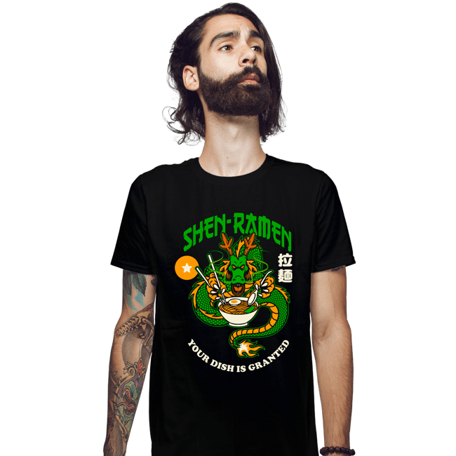 Secret_Shirts Fitted Shirts, Mens / Small / Black Shen Ramen